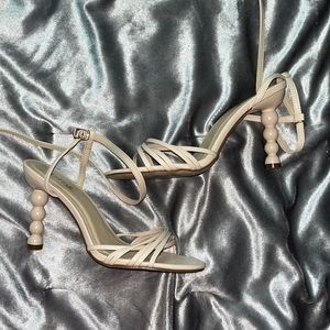 Just Fab Beaded Heels